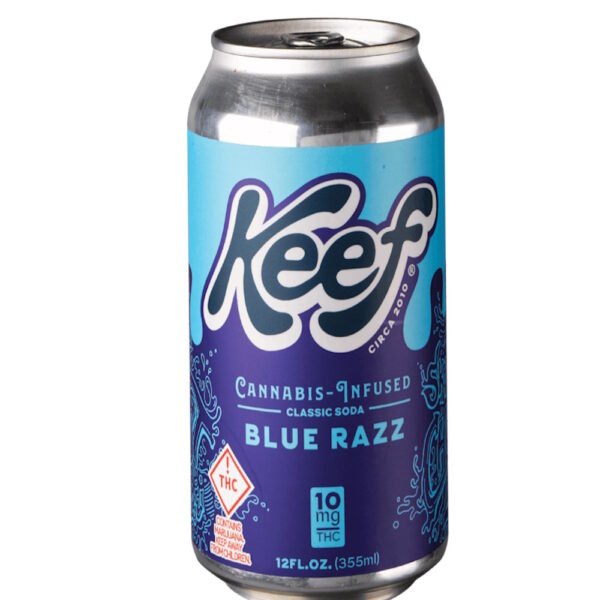 KEEF BLUE RAZZ 10MG THC 4PK