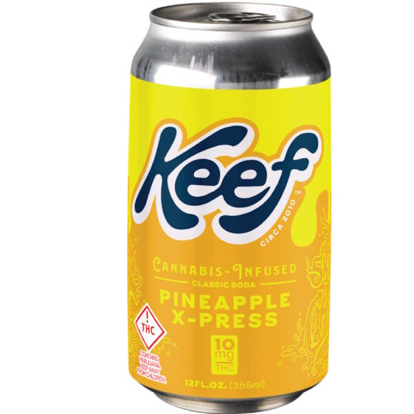 KEEF PINEAPPLE X-PRESS 10MG THC 4PK