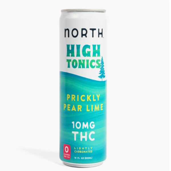NORTH HIGH TONIC PRICKLY PEAR 10MG THC 4PK