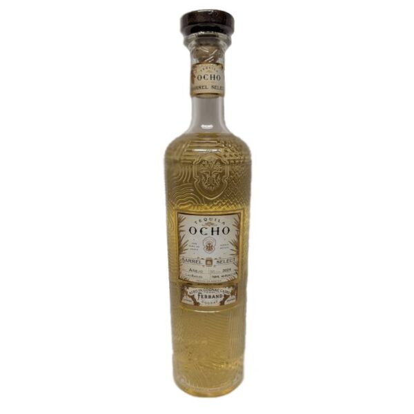 Tequila Ocho Añejo Aged in Cognac Casks Ferrand Limited Edition Barrel Select 750ml