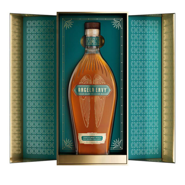 Angel's Envy Cellar Collection 2025 Limited Release Rye Whiskey Finished in French Oak Anejo Tequila Barrels 750ml