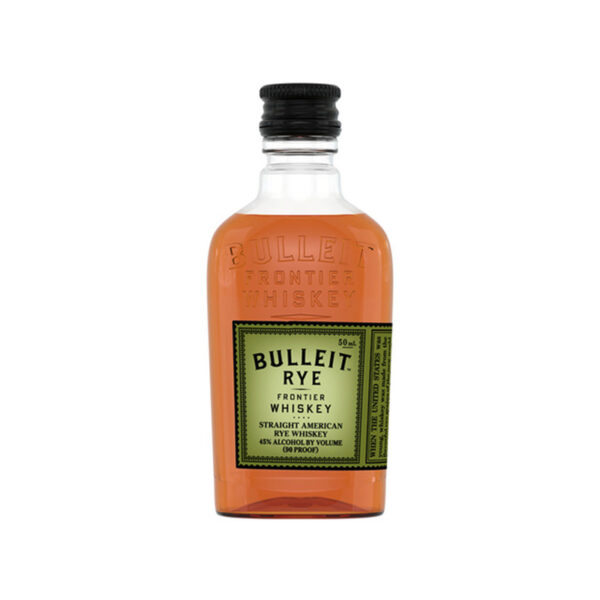 Bulleit 90 Proof Straight American Rye Whiskey 50ml