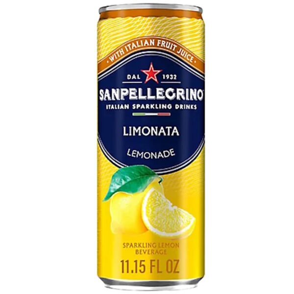 SAN PELLEGRINO LIMONATA LEMONADE 6PK CAN