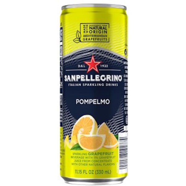 SAN PELLEGRINO POMPELMO GRAPEFRUIT 6PK CAN