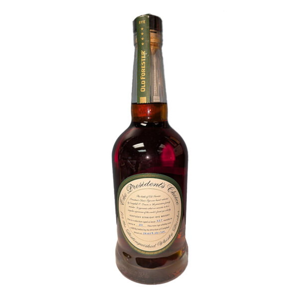 Old Forester The President's Choice Kentucky Straight Rye Whiskey 750ml