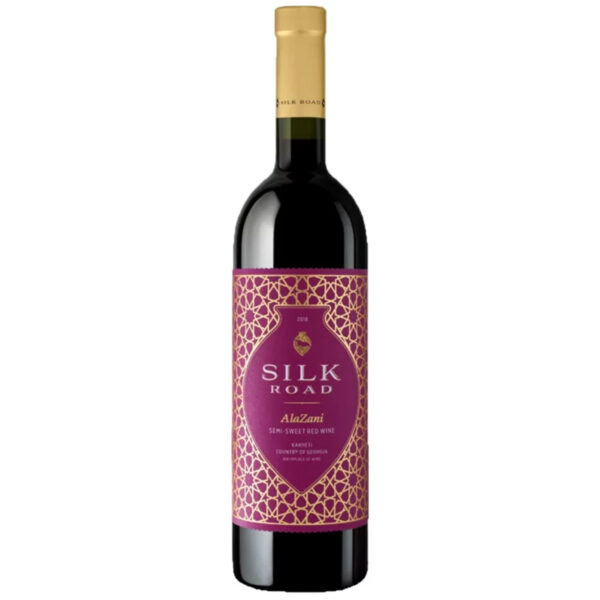 Silk Road 2021 Alazani Semi Sweet Red 750ml