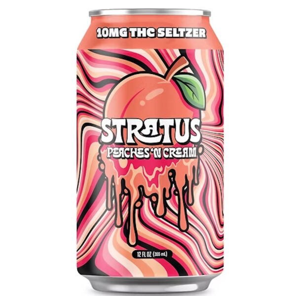 URBAN SOUTH STRATUS PEACHES N CREAM 10MG THC 4PK