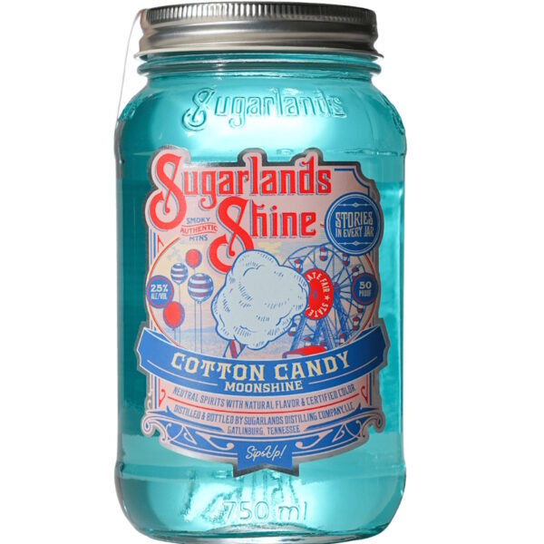 SUGARLANDS COTTON CANDY MOONSHINE 750ML
