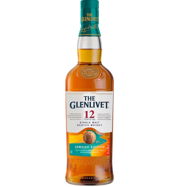 GLENLIVET 12YR JAMAICA EDITION TREASURE BEACH RUM CASK SELECTION 750ML