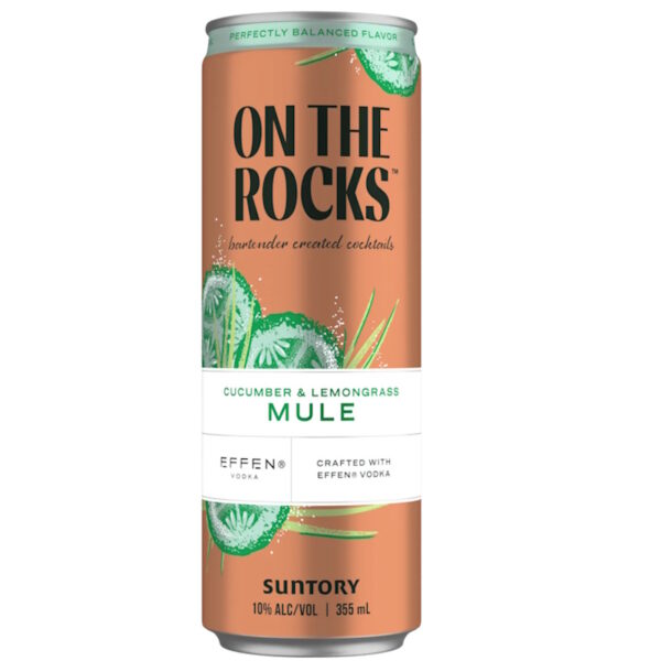 ON THE ROCKS CUCUMBER & LEMONGRASS MULE SELTZER 4PK