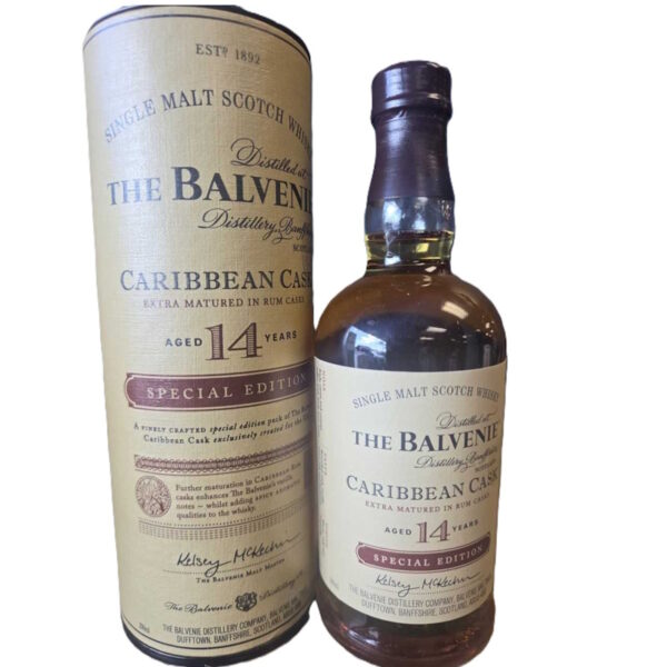 BALVENIE 14YR CARIBBEAN CASK 200ML