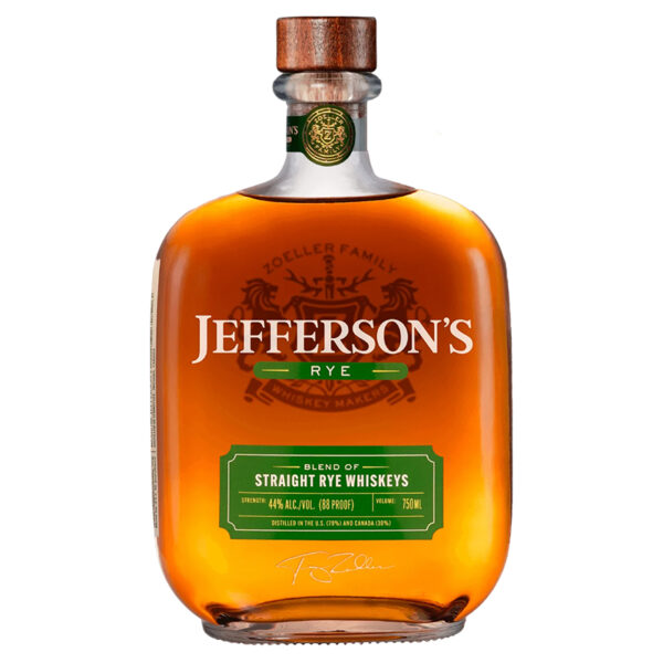 Jefferson's Rye American Whiskey 750ml