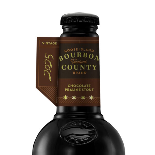 GOOSE ISLAND 2025 BOURBON COUNTY CHOCOLATE PRALINE STOUT 16.9OZ