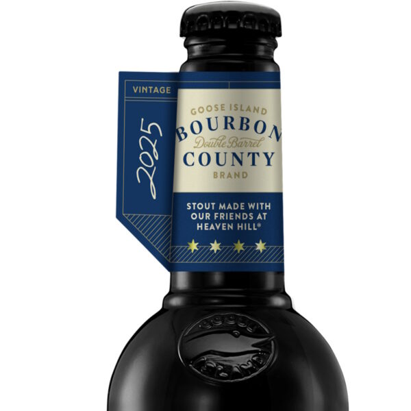 GOOSE ISLAND 2025 BOURBON COUNTY DOUBLE AGED IN HEAVEN HILL BOURBON BARRELS 16.9OZ