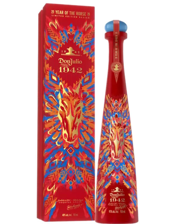 DON JULIO 1942 ANEJO YEAR OF THE HORSE 2026 LIMITED EDITION DESIGN 750ML