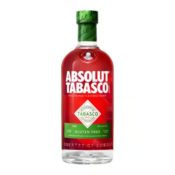 Absolut Tabasco Chili Pepper Vodka 750ml