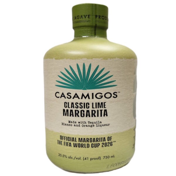 CASAMIGOS CLASSIC LIME MARGARITA RTD 750ML