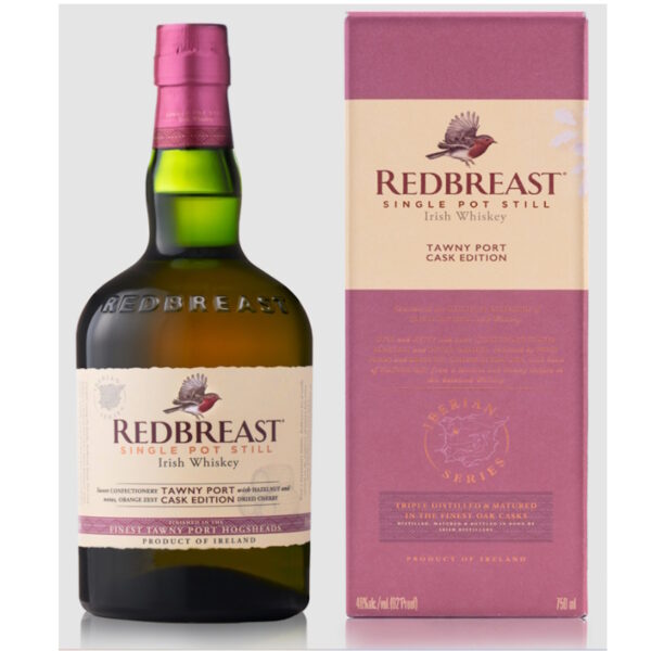 REDBREAST SINGLE POT STILL TAWNY PORT CASK EDITION 750ML