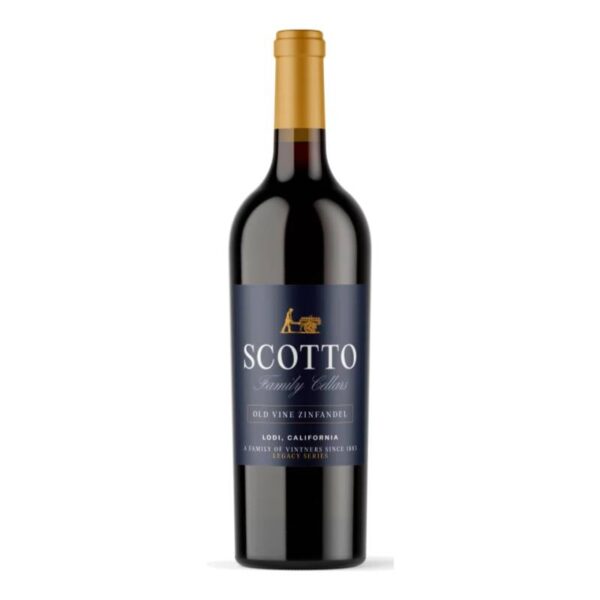 Scotto Family Cellars 2022 Old Vine Zinfandel Legacy Series 750ml