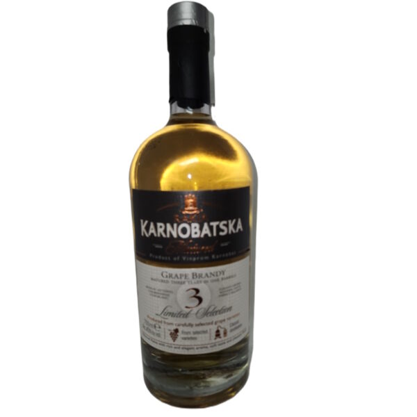 KARNOBATSKA 3YR MATURED LIMITED SELECTION BRANDY 700ML