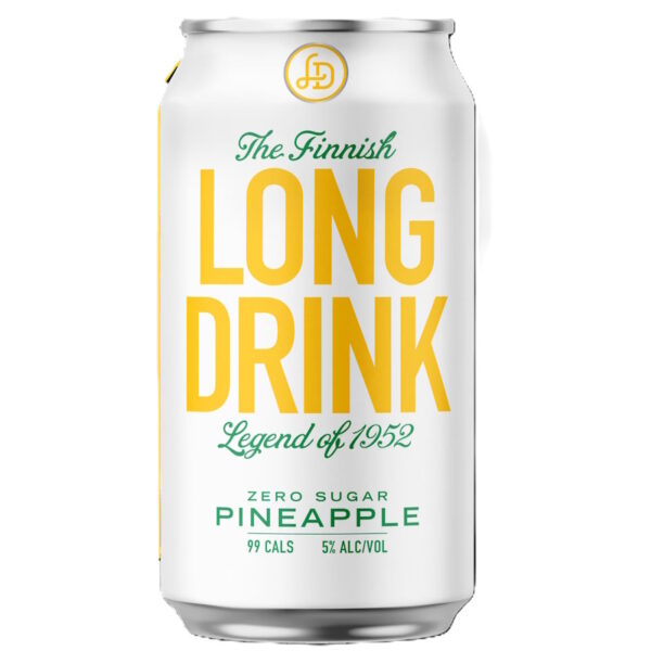 LONG DRINK 0 SUGAR PINEAPPLE 6PK
