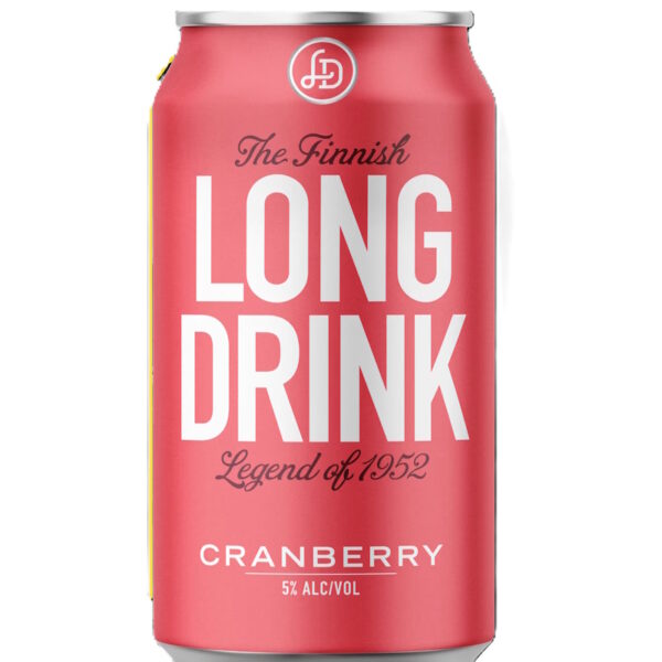 LONG DRINKS CRANBERRY 6PK CAN