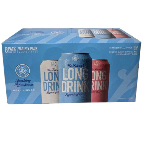 LONG DRINKS VARIETY 8PK CAN