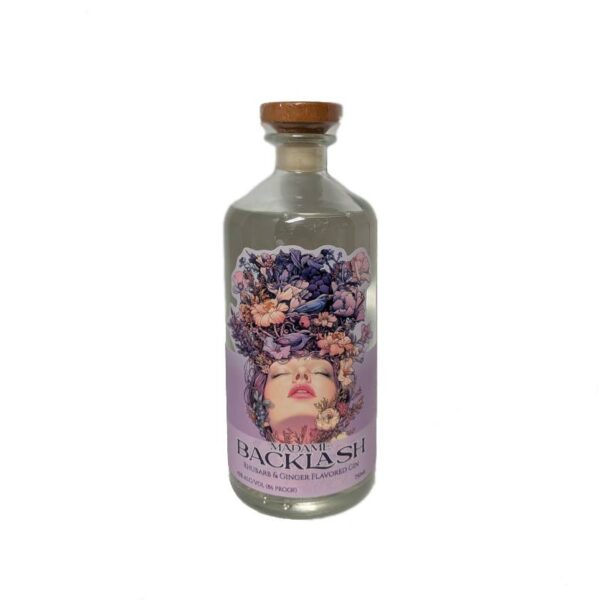 Madame Backlash Rhubarb Gin 750ml