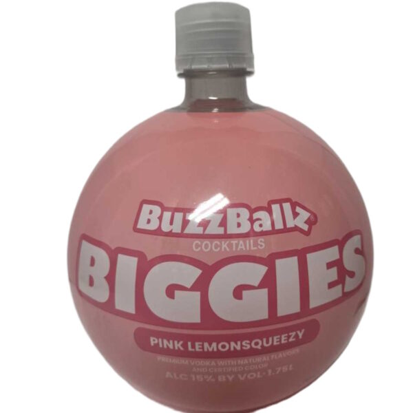 BUZZBALLZ BIGGIES PINK LEMONSQUEEZY RTD 1.75L