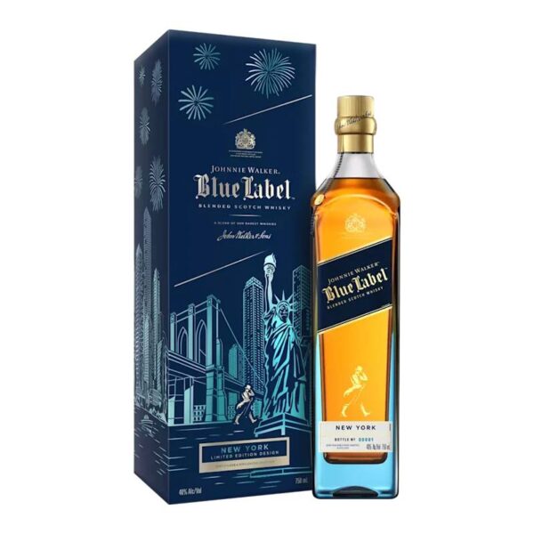 Johnnie Walker Blue Label New York Limited Edition Design 750ml