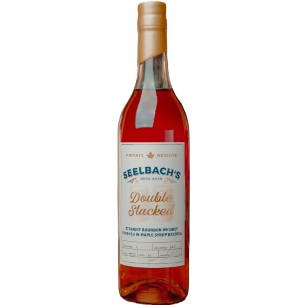 SEELBACHS PRIVATE RESERVE DOUBLE STACKED BOURBON FINISHED IN MAPLE SYRUP BARRELS 750ML