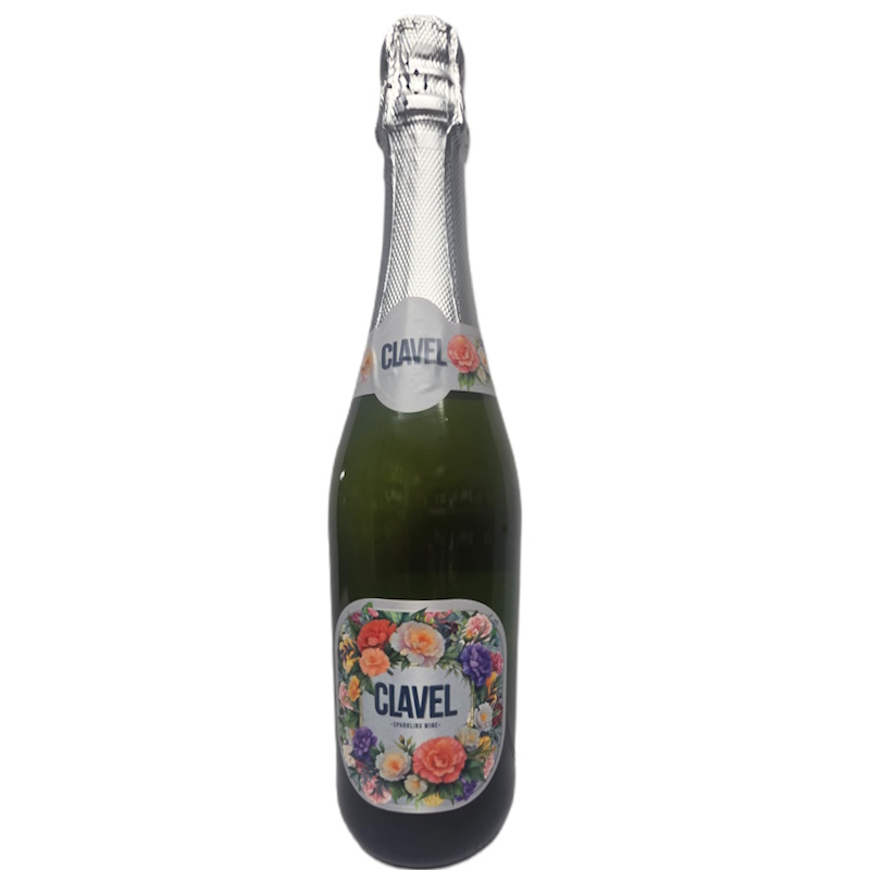 CLAVEL FLORAL SPARKLING WINE 750ML CLAVEL FLORAL SPARKLING WINE 750ML
