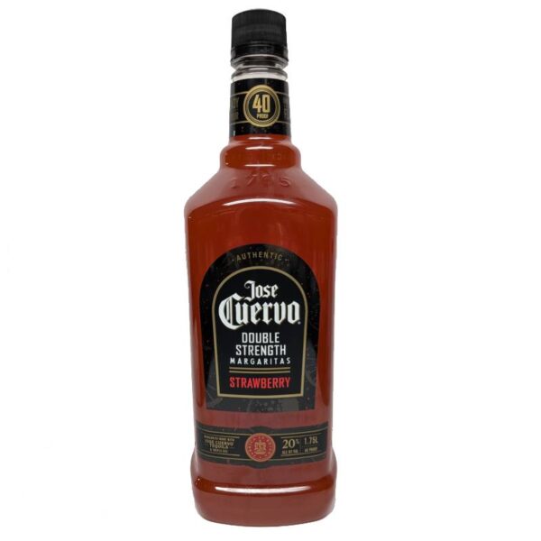 Jose Cuervo Authentic Strawberry Double Strength Margarita RTD 1.75L