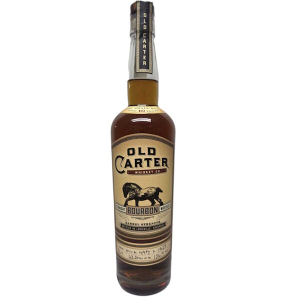 OLD CARTER 10YR BARREL STRENGTH BOURBON 750ML