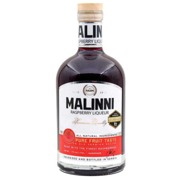 RAJIN MALINNI RASPBERRY LIQUEUR 700ML