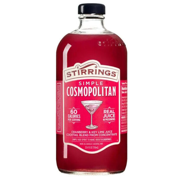 STIRRINGS COSMOPOLITAN MIX 750ML
