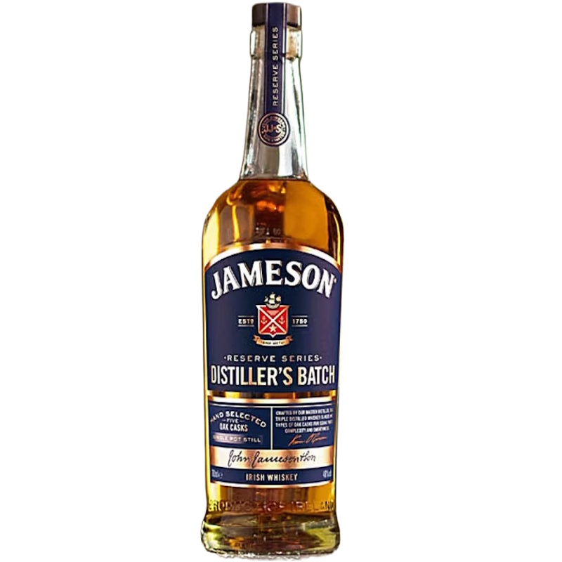 JAMESON RESERVE SERIES DISTILLERS BATCH 750ML JAMESON RESERVE SERIES DISTILLERS BATCH 750ML