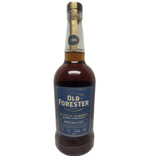 OLD FORESTER SINGLE BARREL BARREL STRENGTH BOURBON PRIVATE BARREL SELECT 750ML