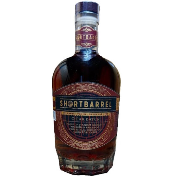 SHORTBARREL CIGAR BATCH RELEASE IV BOURBON 750ML