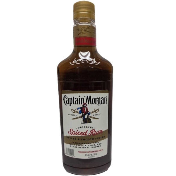 CAPTAIN MORGAN SPICED 750ML PET