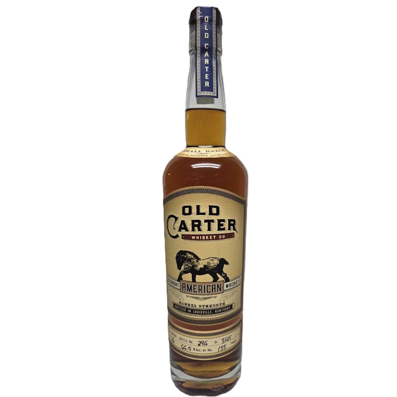 OLD CARTER BARREL STRENGTH BATCH 16 AMERICAN WHISKEY 750ML OLD CARTER BARREL STRENGTH BATCH 16 AMERICAN WHISKEY 750ML