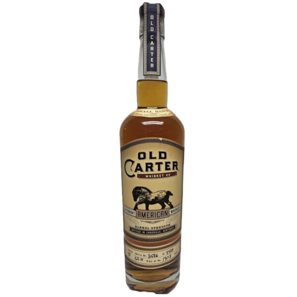 OLD CARTER BARREL STRENGTH BATCH 17 AMERICAN WHISKEY 750ML
