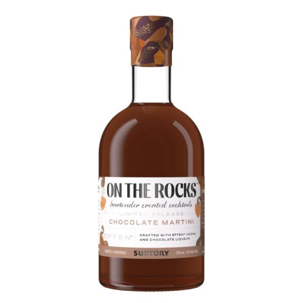 On the Rocks Chocolate Martini With Effen Vodka RTD 375ml